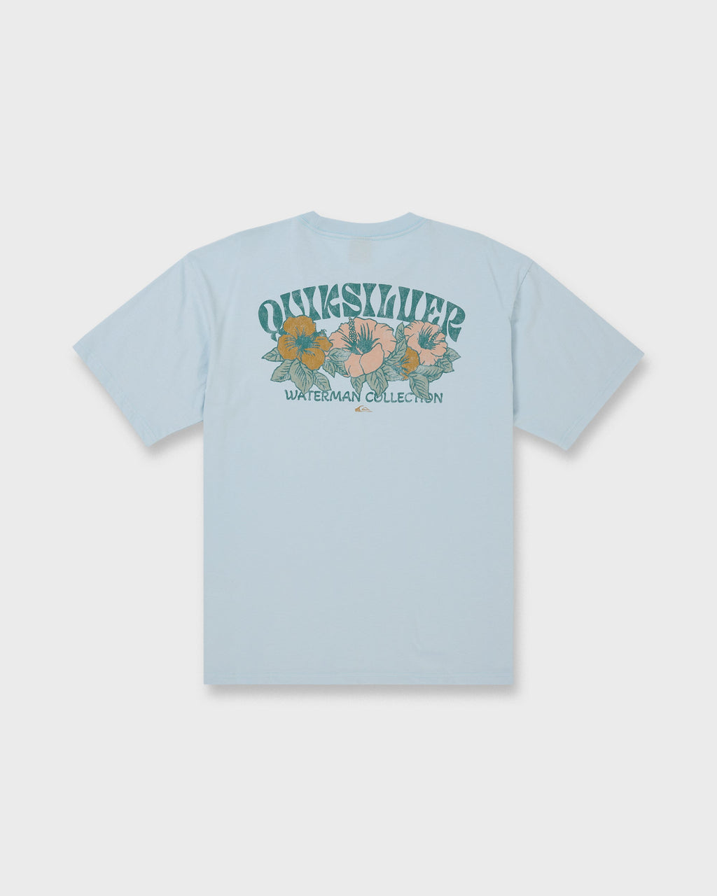 Waterman Las Flores Sueded Short Sleeve T-Shirt - Skyway