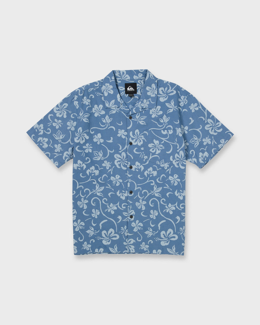 Lo-Biscus DNA Short Sleeve Camp Shirt - Riviera