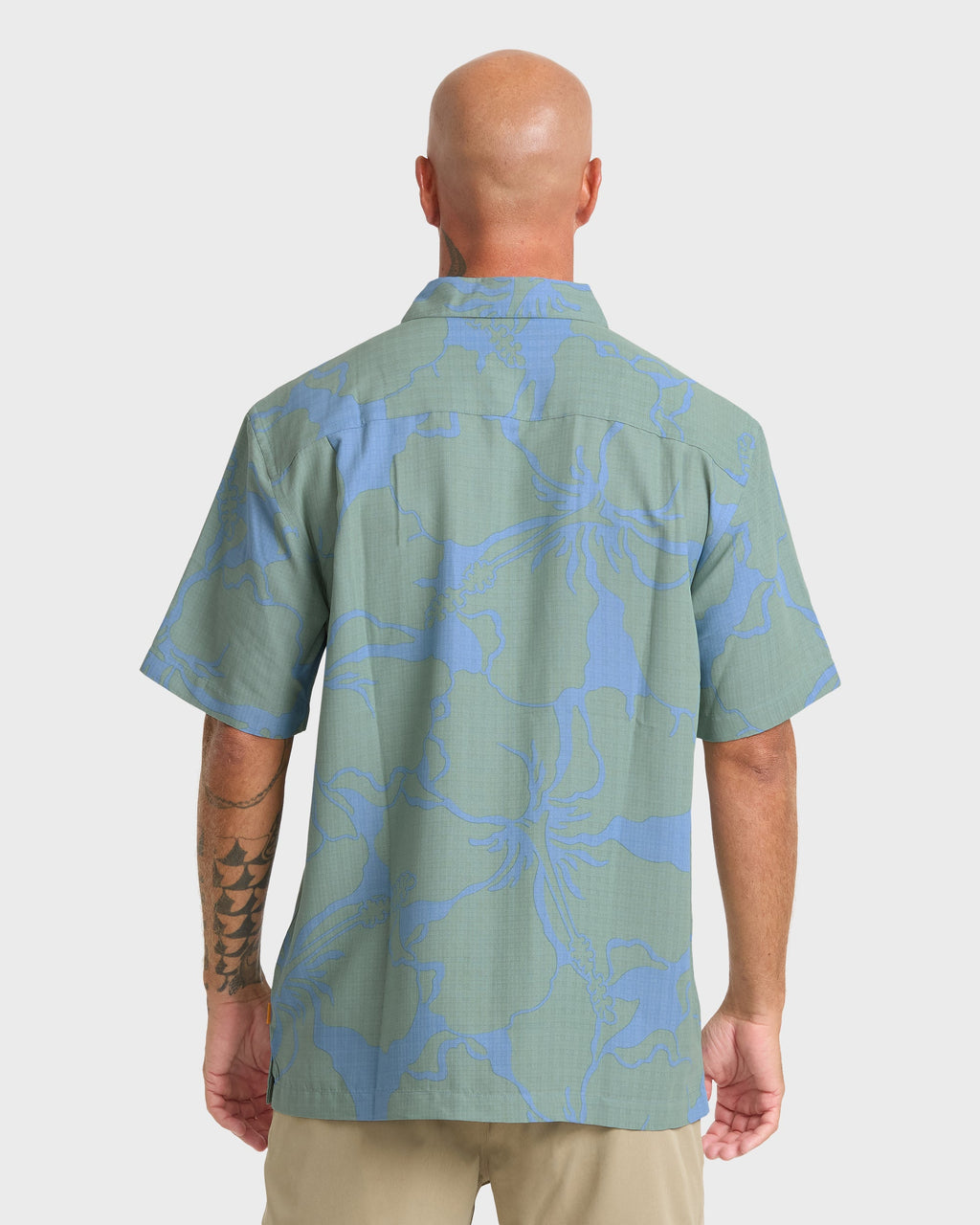 Waterman Bay Breeze Short Sleeve Shirt - Lily Pad