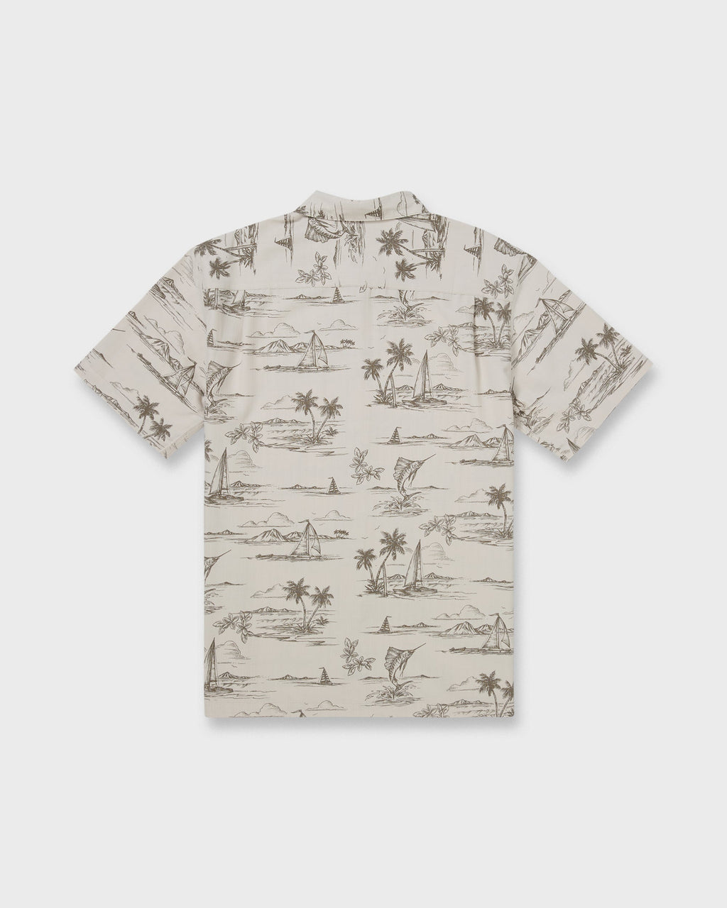 Waterman Sail Away Short Sleeve Shirt - Moonbeam