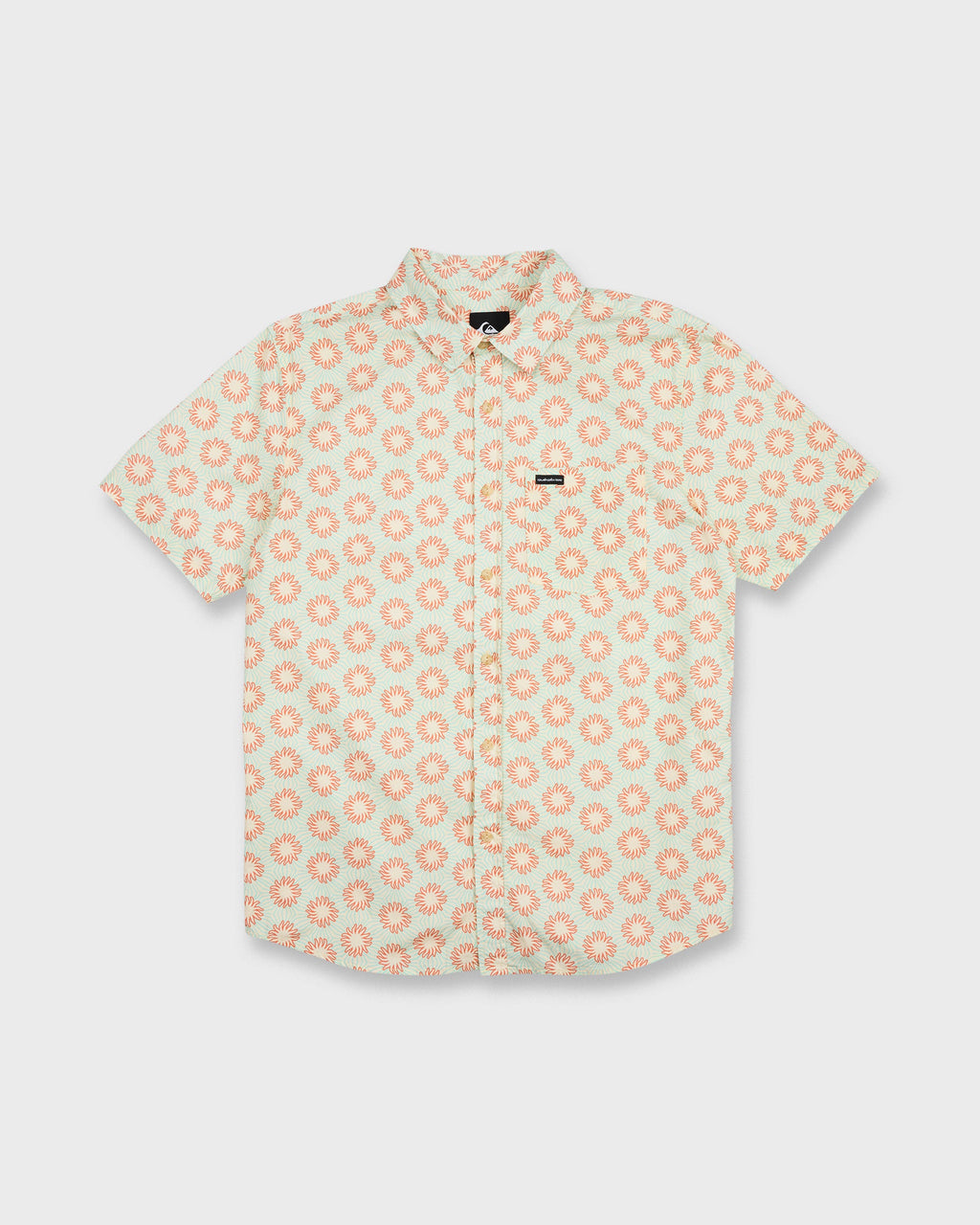 Ocean Mayhem Classic Short Sleeve Shirt - Bone White