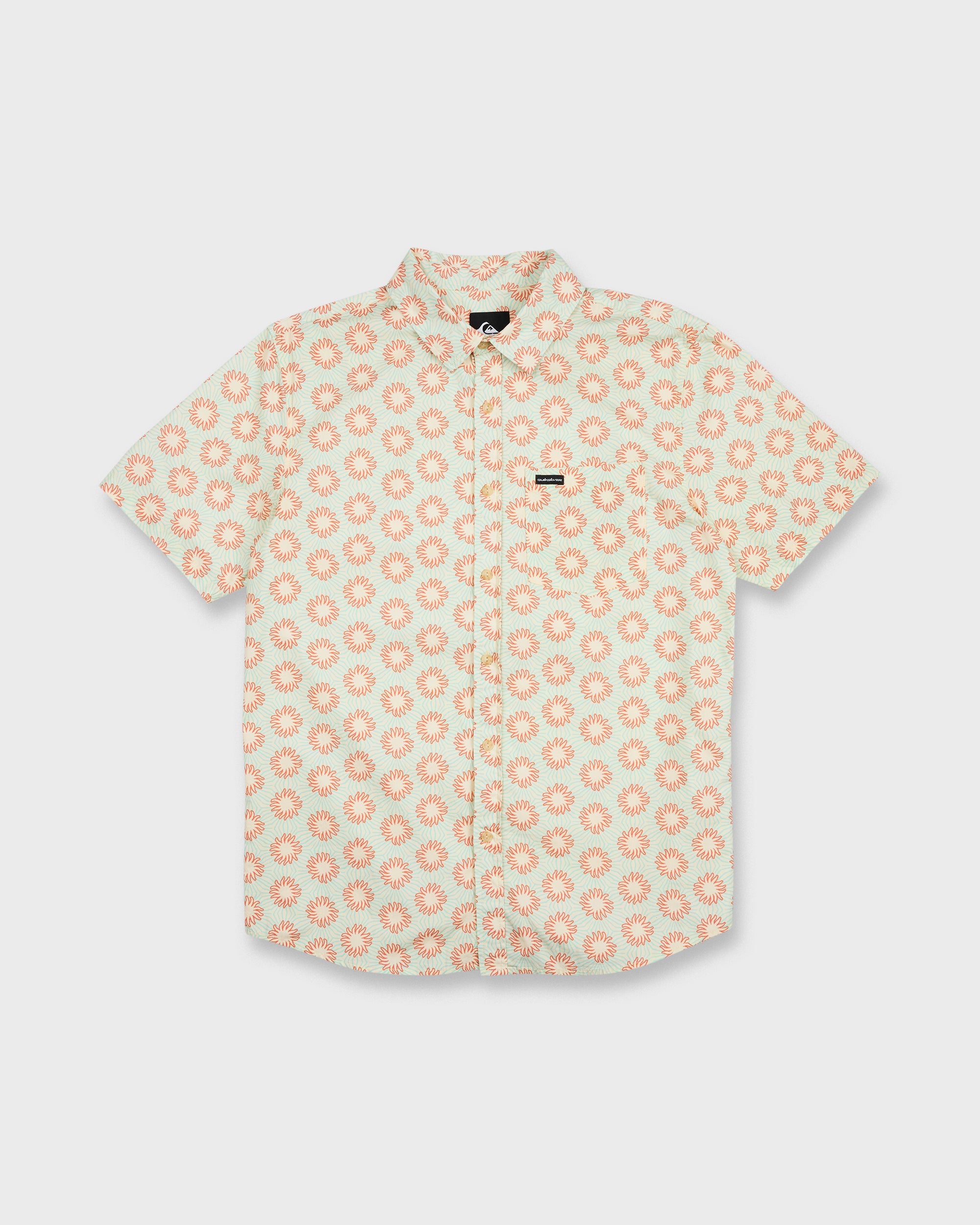 Ocean Mayhem Classic Short Sleeve Shirt - Bone White