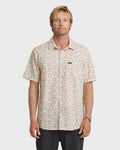 Ocean Mayhem Classic Short Sleeve Shirt - Bone White