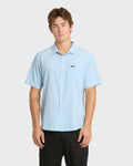 Ridgeport Tech Classic UPF Short Sleeve Shirt - Skyway