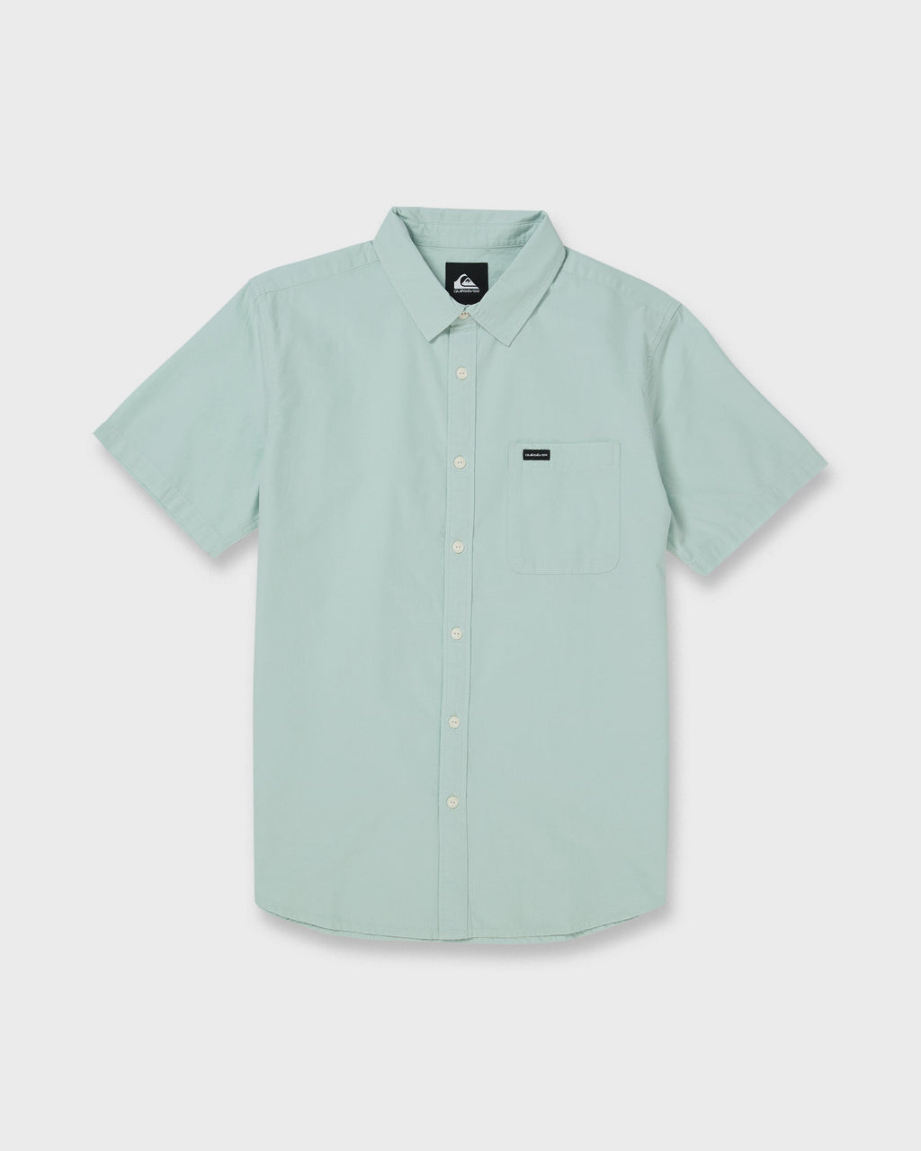 Shore Break Classic Short Sleeve Button-Up Shirt - Blue Haze