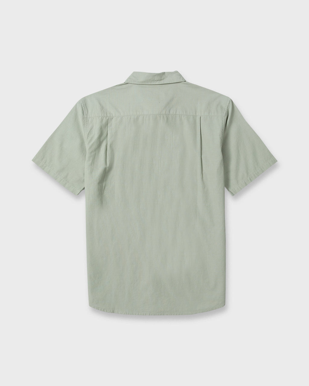 Shore Break Classic Short Sleeve Woven Button-Up Shirt - Iceberg Green
