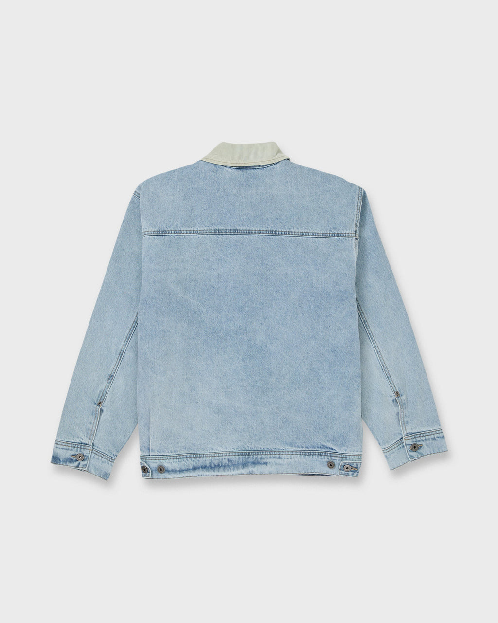 Surf Harrington Denim Jacket - Light Indigo