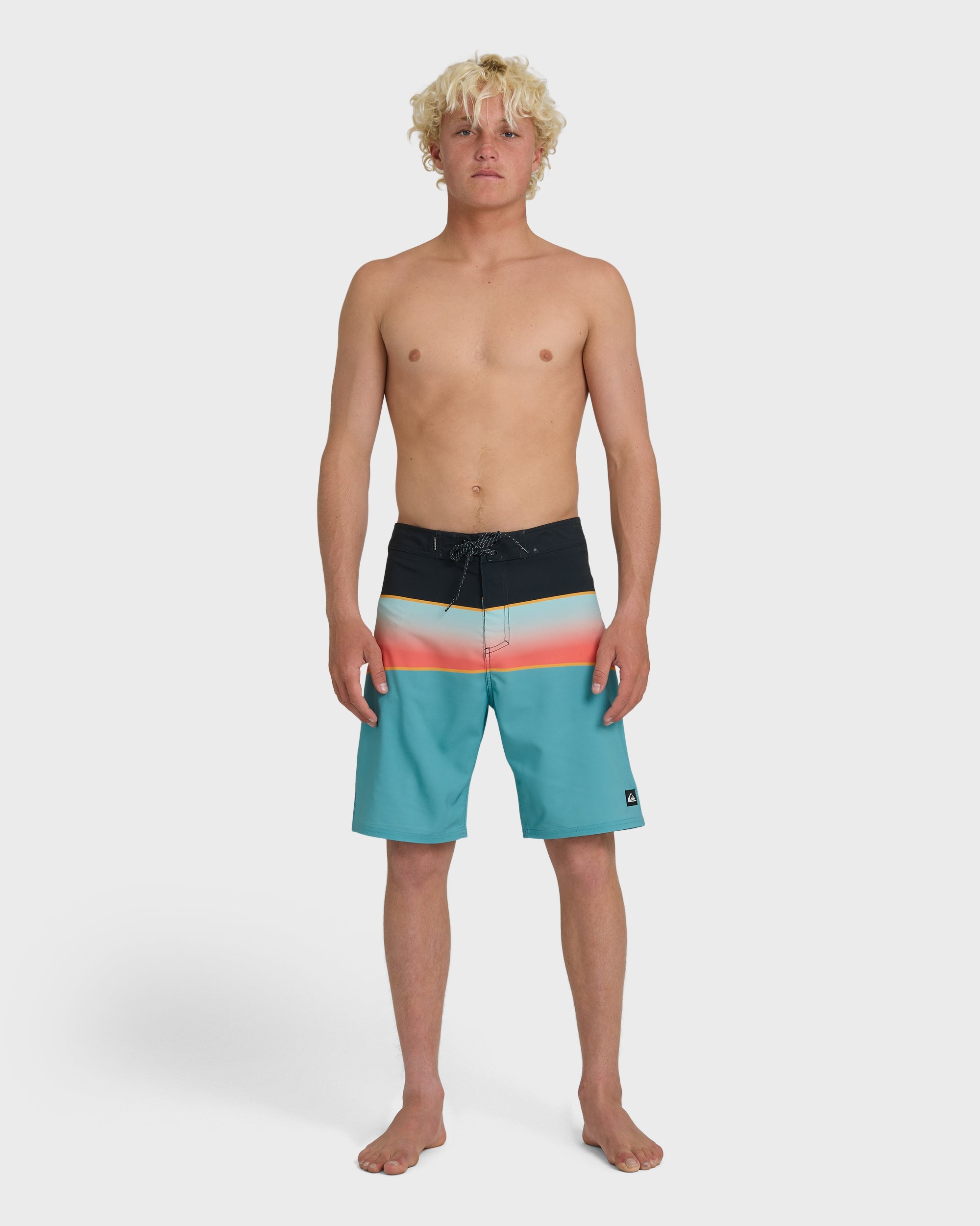 Surfsilk Panel 20" Boardshorts - Aqua