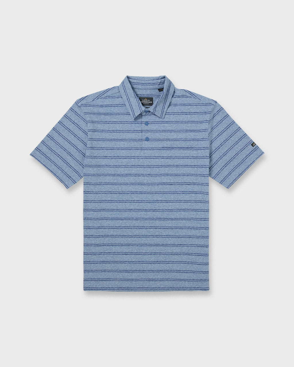 Waterman Shank UPF 50 Short Sleeve Jersey Polo - Riviera