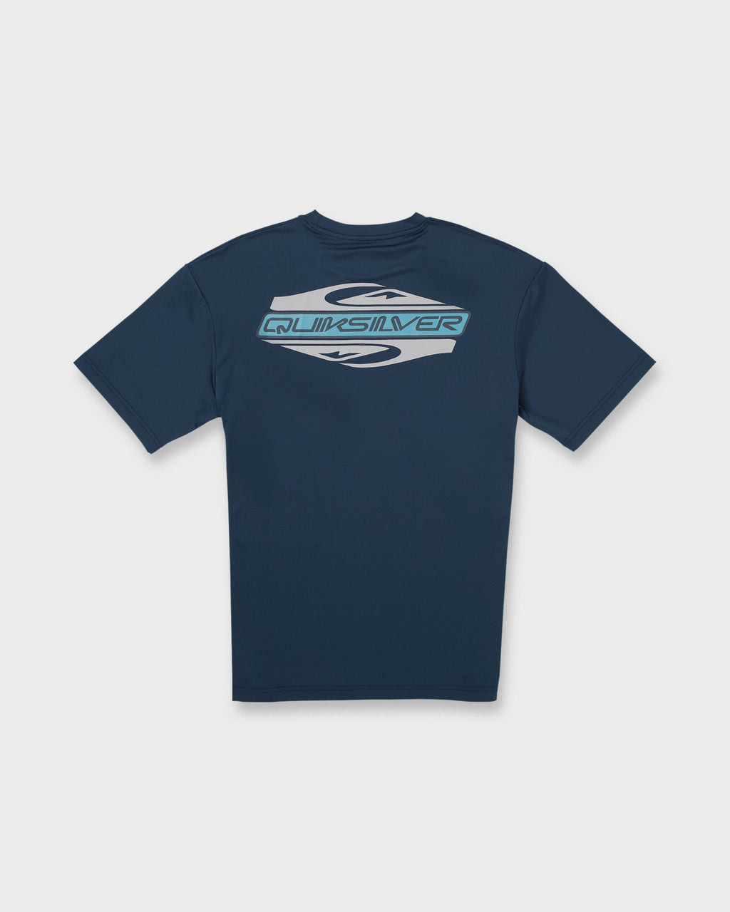 Everyday Graphic UPF 50 Hooded Short Sleeve Surf Shirt - Dark Denim