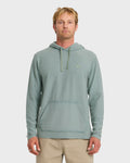 Alamitos Jacquard Stripe Pullover Hoodie - Lily Pad