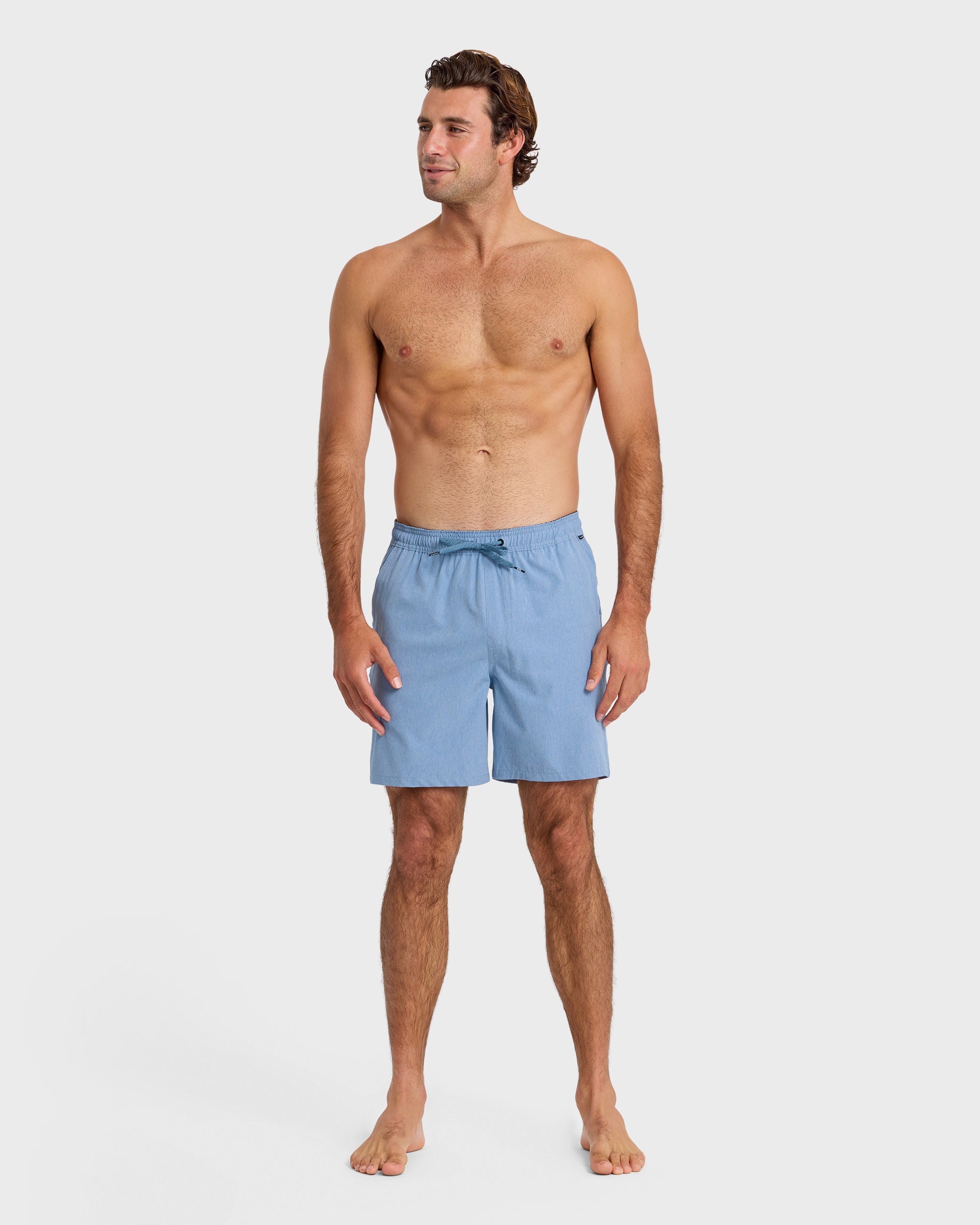 Taxer Heather Amphibian 18" Hybrid Shorts