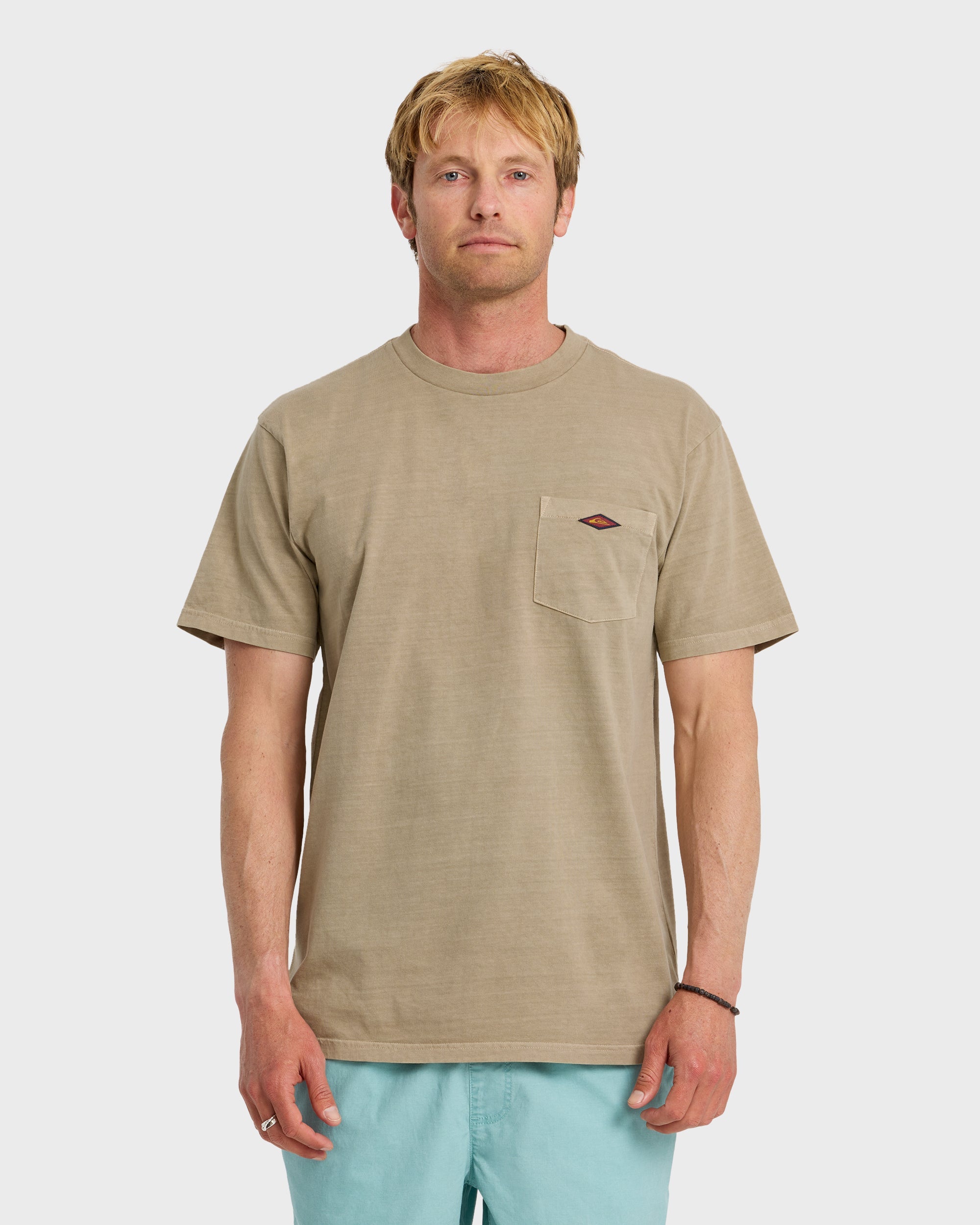Saltwater Pigment-Dyed Short Sleeve Pocket Tee - Seneca Rock