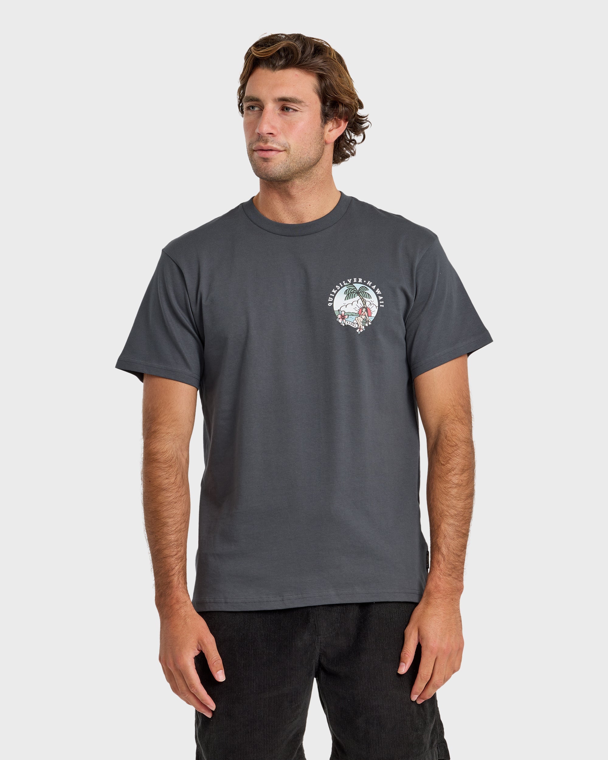 HI Hula Sunset T-Shirt - Iron Gate