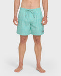Mix Volley 17" Swim Trunks - Brook Green
