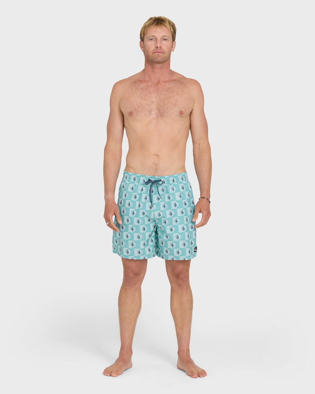 Mix Volley 17" Swim Trunks - Crystal Seas