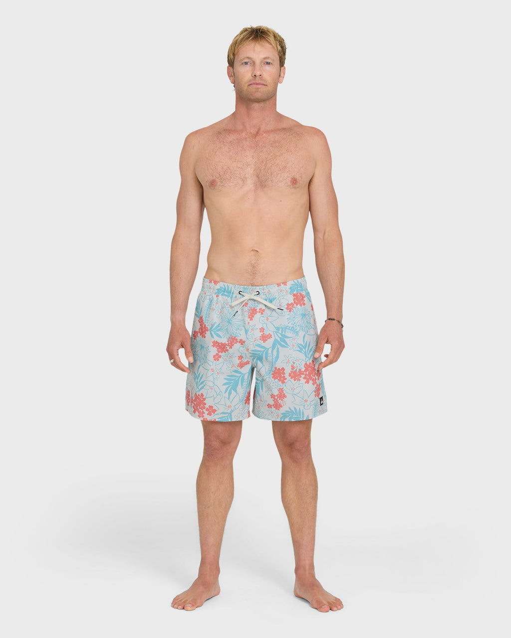 Mix Volley 17" Swim Trunks - Silver Birch