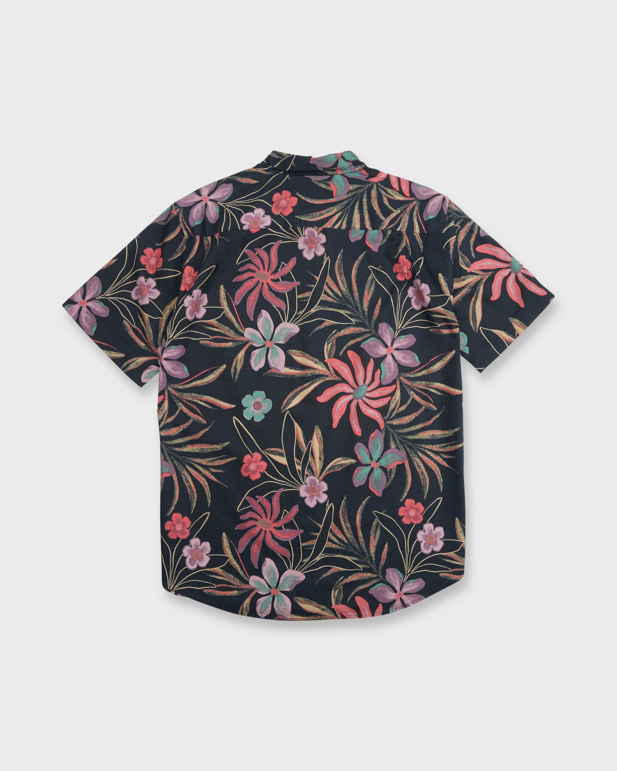 Pearlridge Classic Short Sleeve Woven Shirt - Total Eclipse