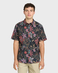 Pearlridge Classic Short Sleeve Woven Shirt - Total Eclipse