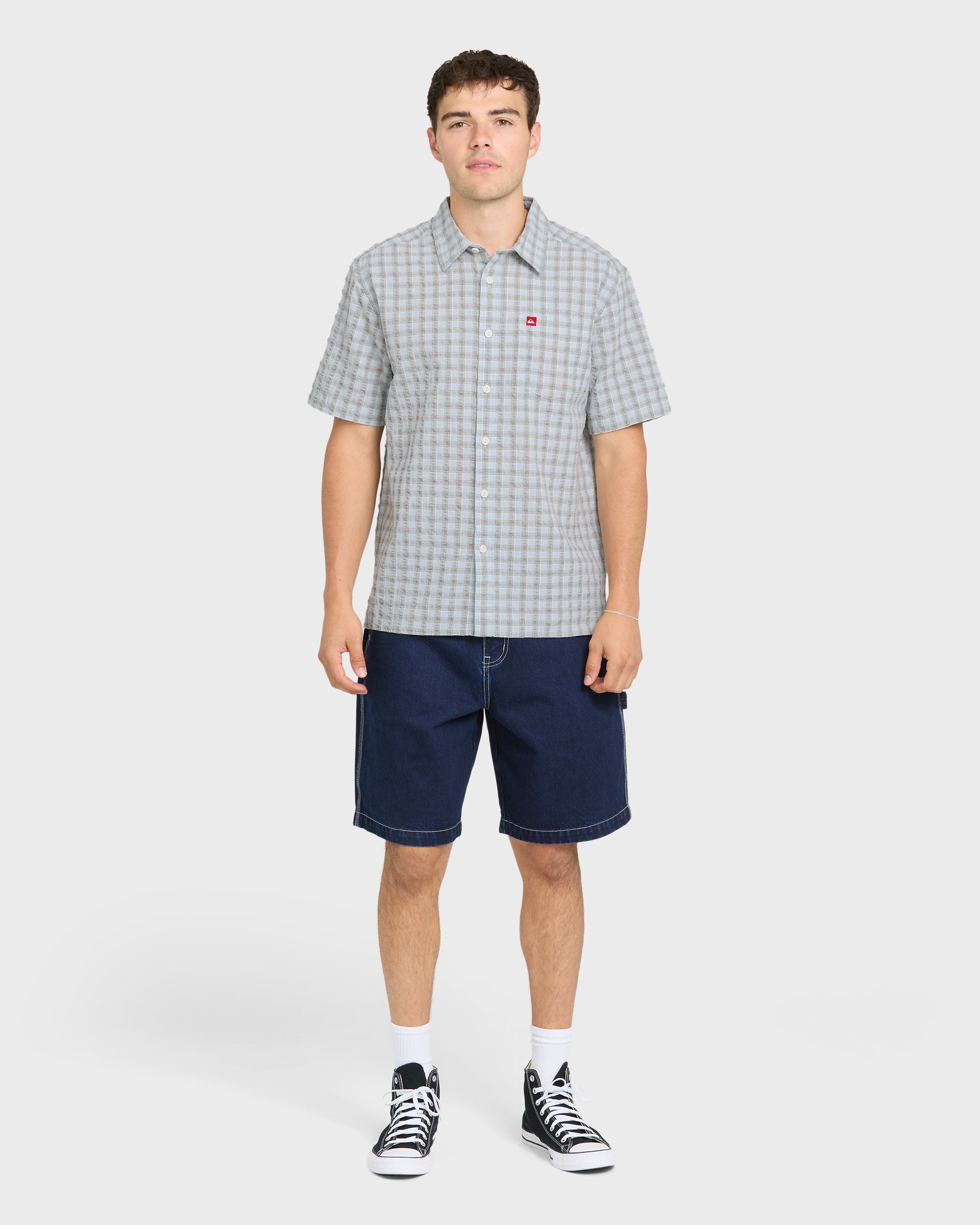 Young Guns Button-Up Short Sleeve Shirt - Plein Air