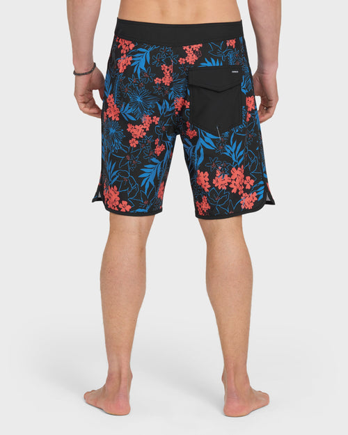 Jetty Bloom 19" Boardshorts - Anthracite