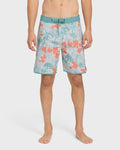 Jetty Bloom 19" Boardshorts - Silver Birch
