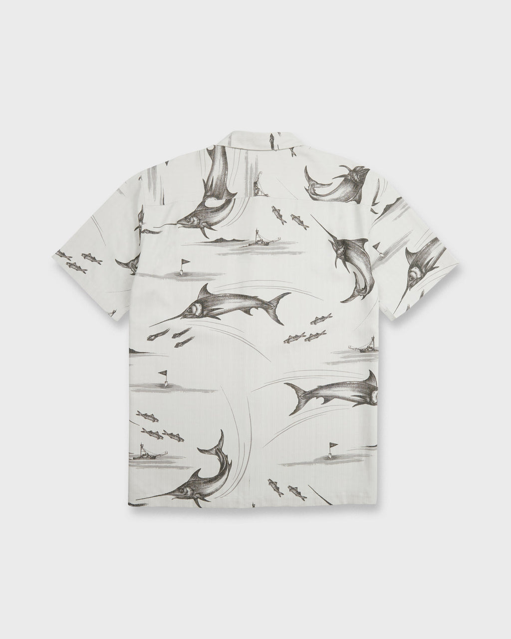 Waterman Fish On Short Sleeve Woven Shirt - High Rise