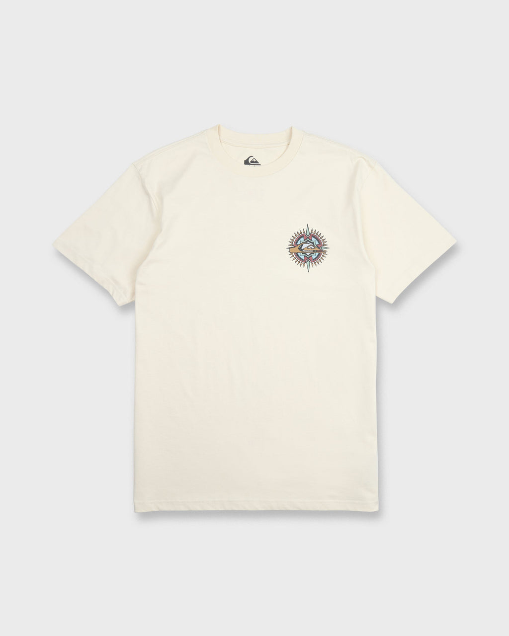 Shooting Star Short Sleeve Knit T-Shirt - Bone White