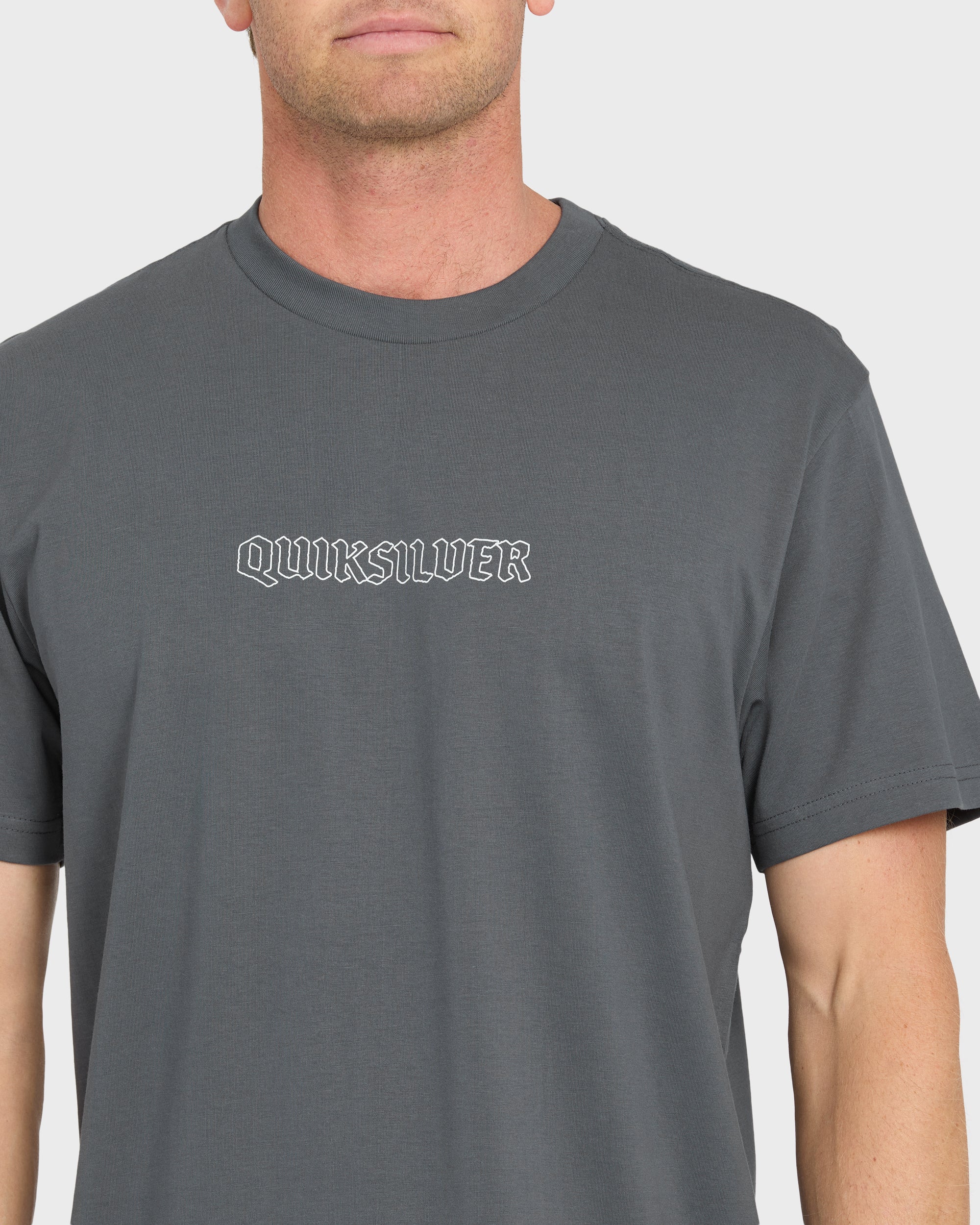Serpents Short Sleeve Knit T-Shirt - Iron Gate