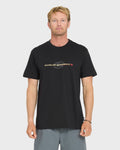 Thick To Thin Short Sleeve Knit T-Shirt - Black