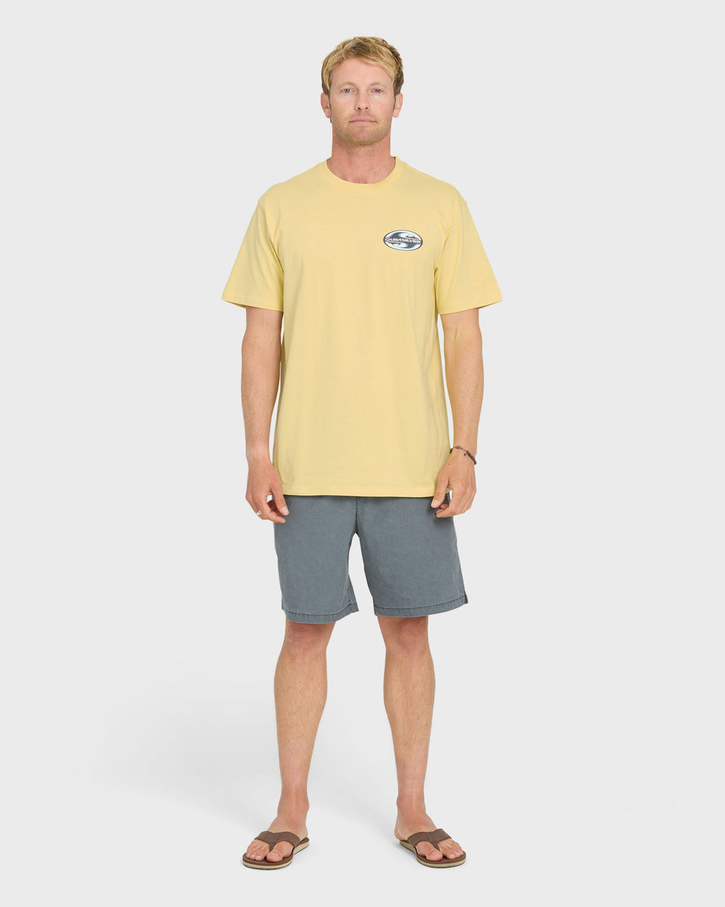 Original Yin Yang Classic Short Sleeve Cotton T-Shirt - Dusky Citron
