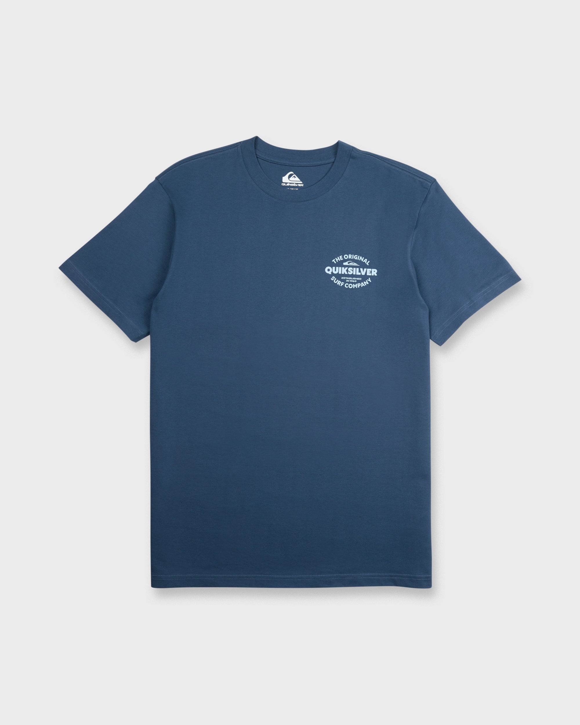 The Shed Short Sleeve Cotton T-Shirt - Dark Denim