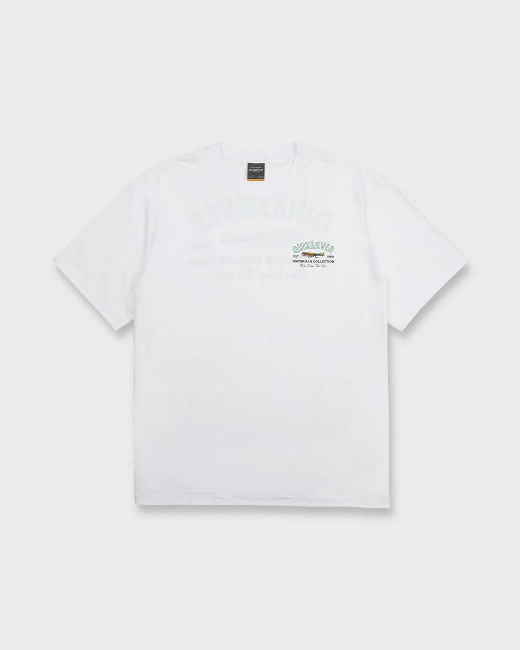 Waterman Lure Shop Classic Short Sleeve Knit T-Shirt - White