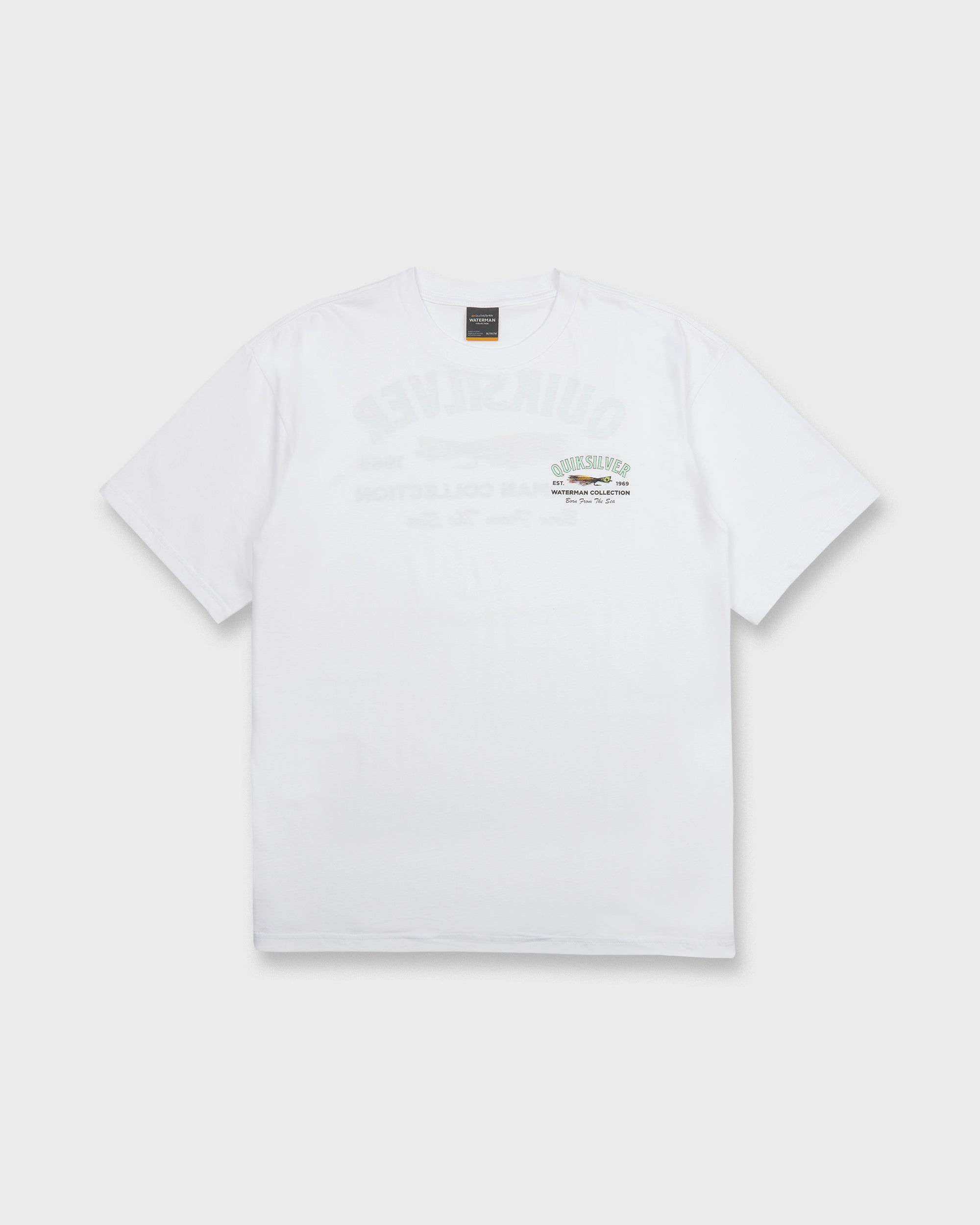 Waterman Lure Shop Classic Short Sleeve Knit T-Shirt - White