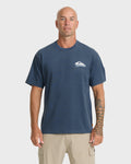 Waterman Bottle Life Classic Short Sleeve Cotton T-Shirt - Dark Denim
