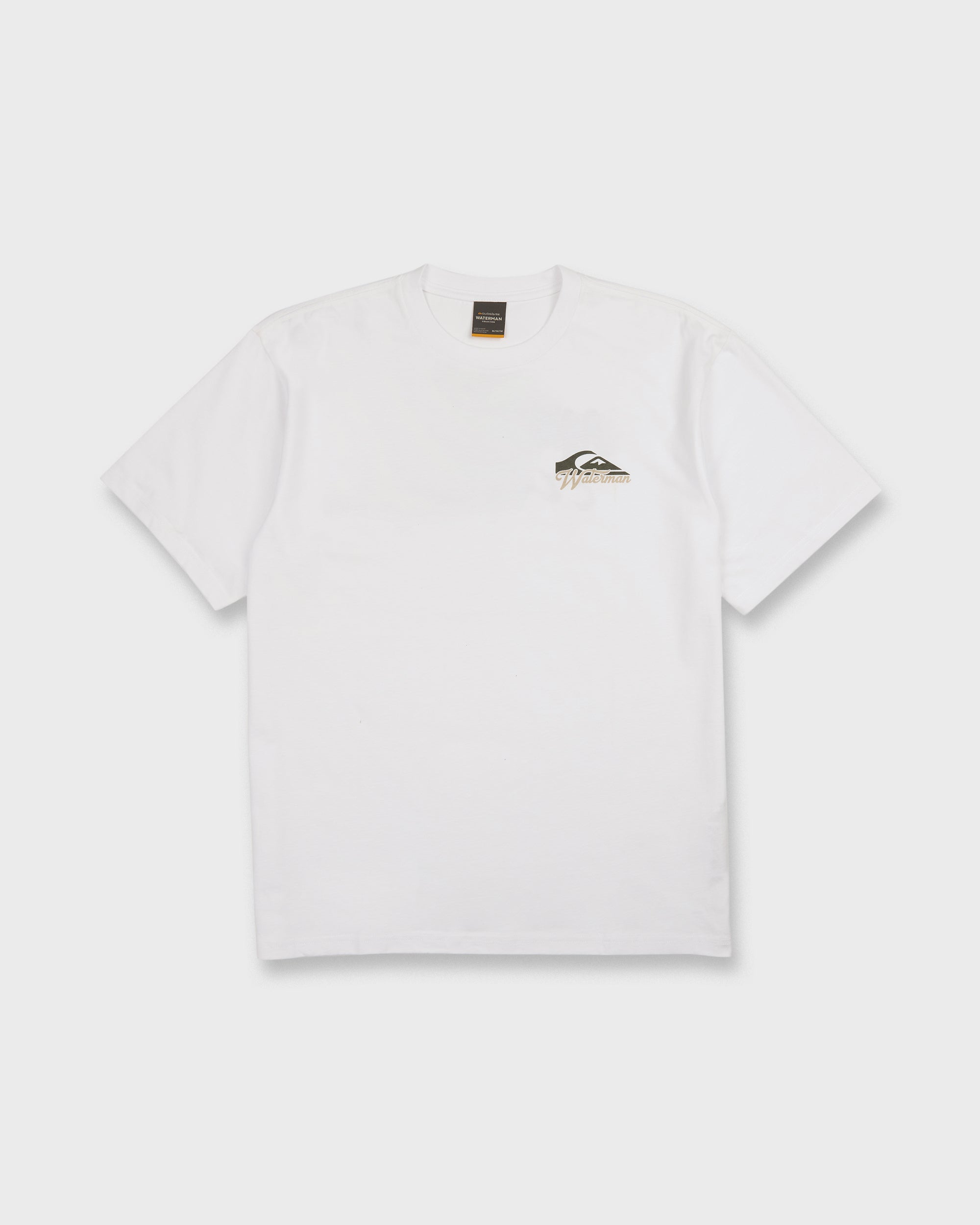 Waterman Bottle Life Classic Short Sleeve Cotton T-Shirt - White