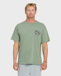Waterman Room Classic Short Sleeve Cotton T-Shirt - Lily Pad