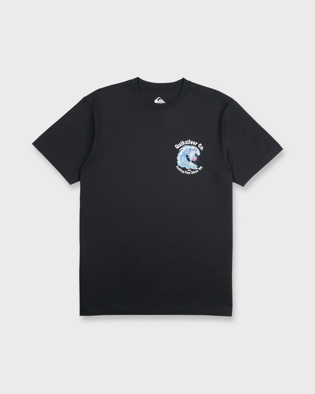 Patriot Dolphin Short Sleeve Knit T-Shirt - Black