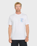 Patriot Dolphin Short Sleeve Knit T-Shirt - White
