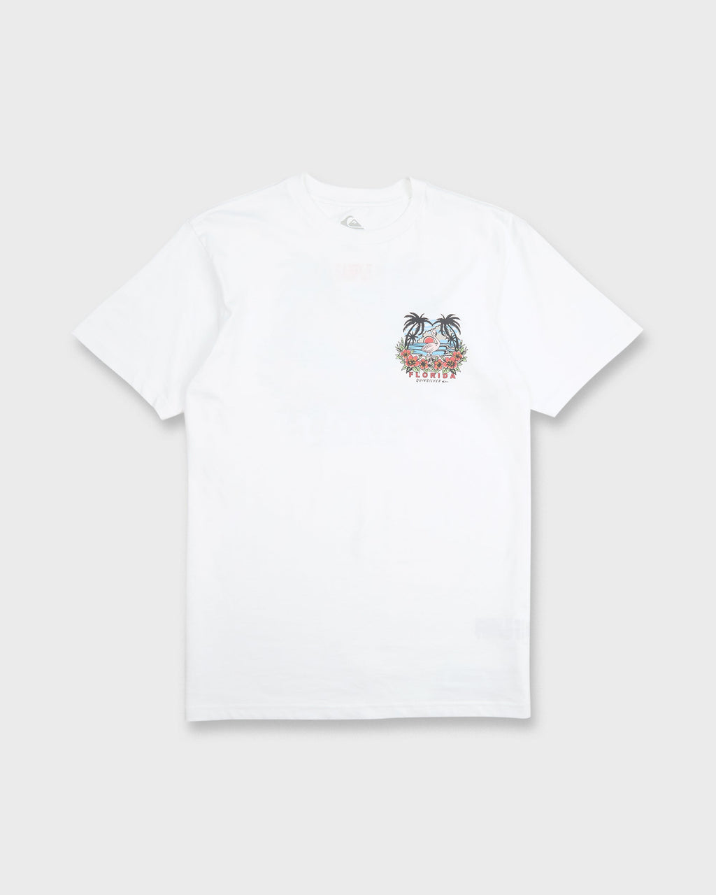 Flamazing Short Sleeve Cotton T-Shirt - White