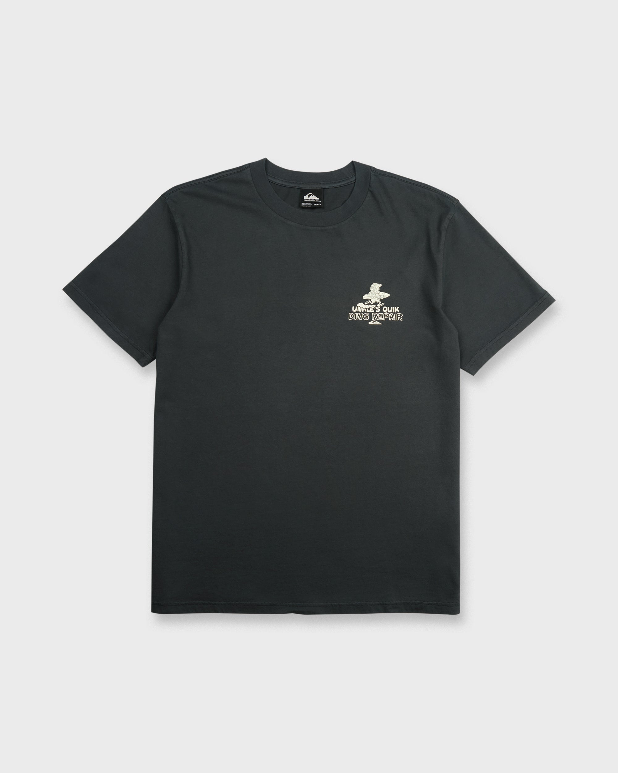 Unkles Ding Repair Pigment Dye Short Sleeve Knit T-Shirt - Phantom