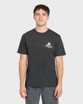 Unkles Ding Repair Pigment Dye Short Sleeve Knit T-Shirt - Phantom