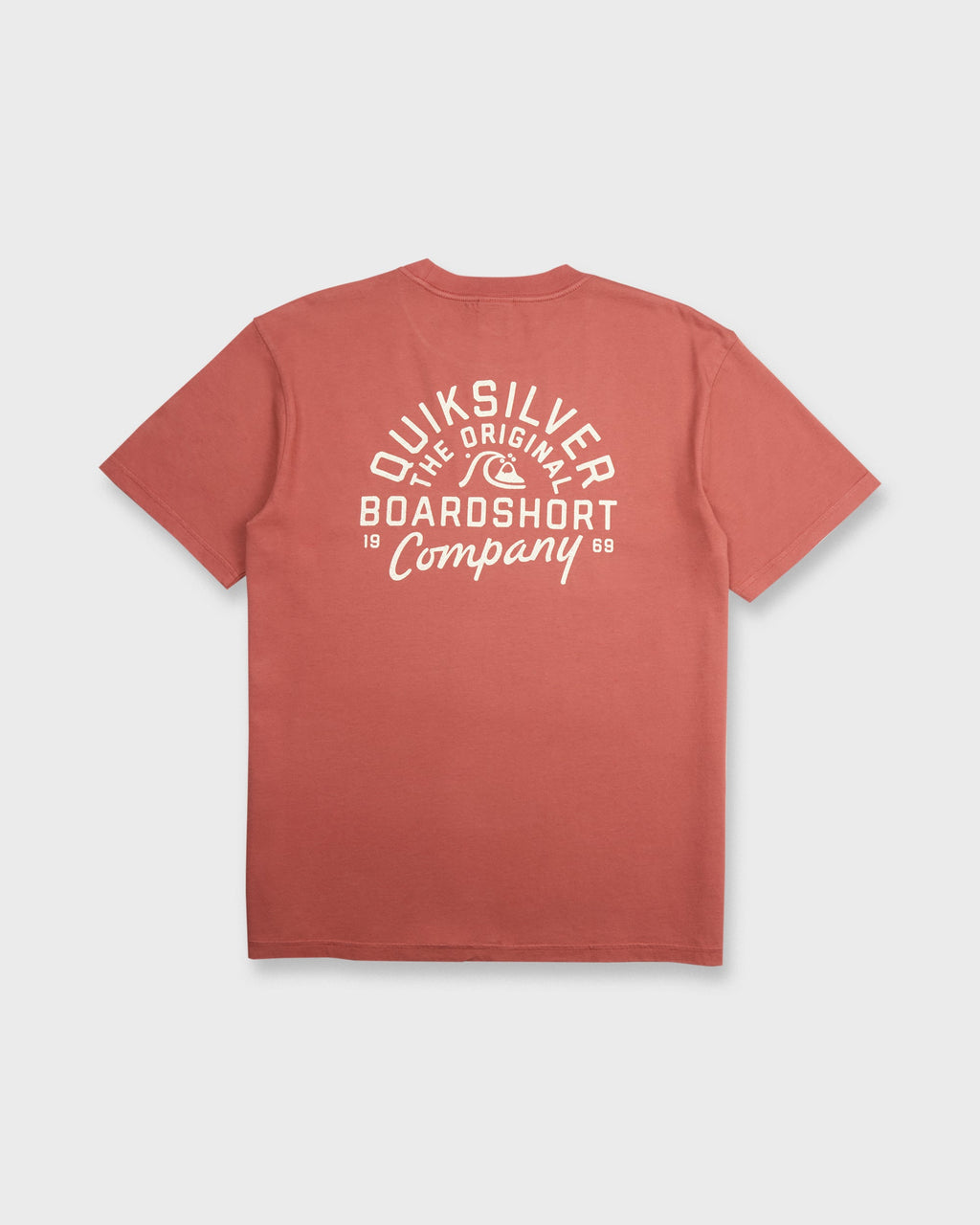 Factory Label Pigment Dye Short Sleeve Cotton T-Shirt - Bossa Nova