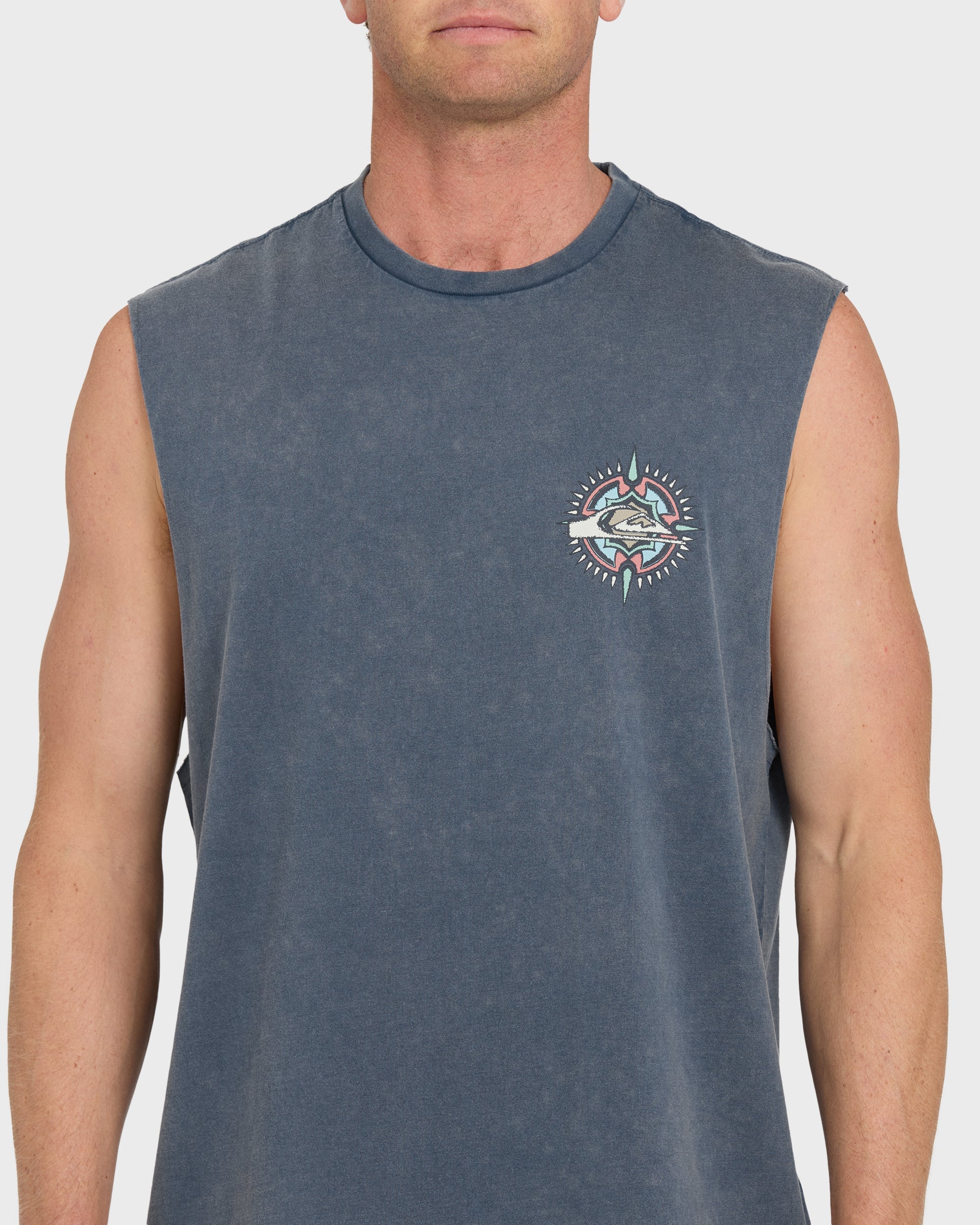 Shooting Stars Tank Top - Dark Denim