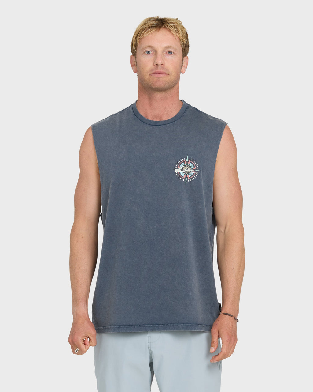 Shooting Stars Tank Top - Dark Denim