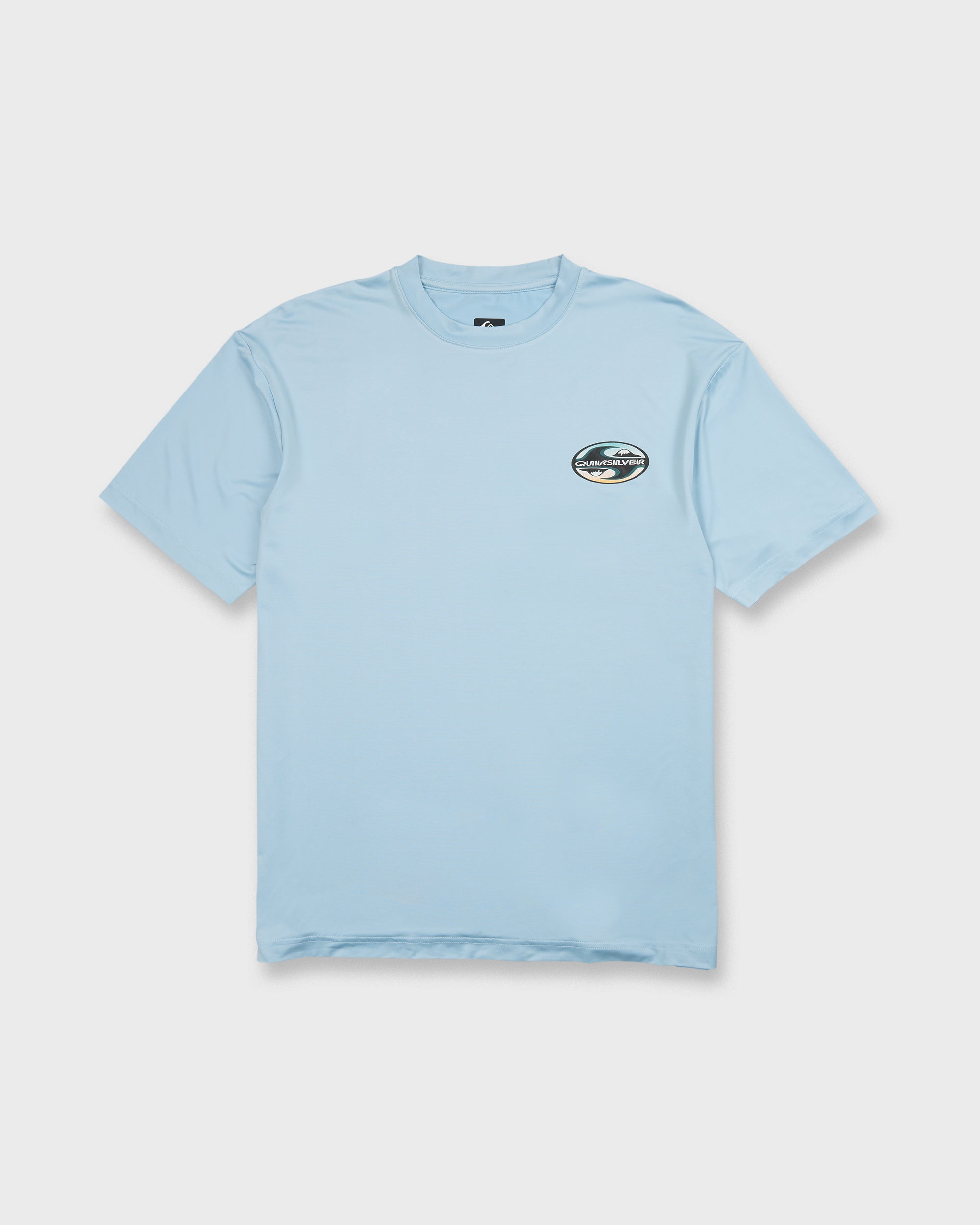All Day Graphic 50 UPF Short Sleeve Surf Tee - Skyway