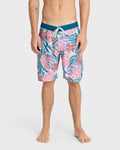 Forest Peak 20" Boardshorts - Blue Coral