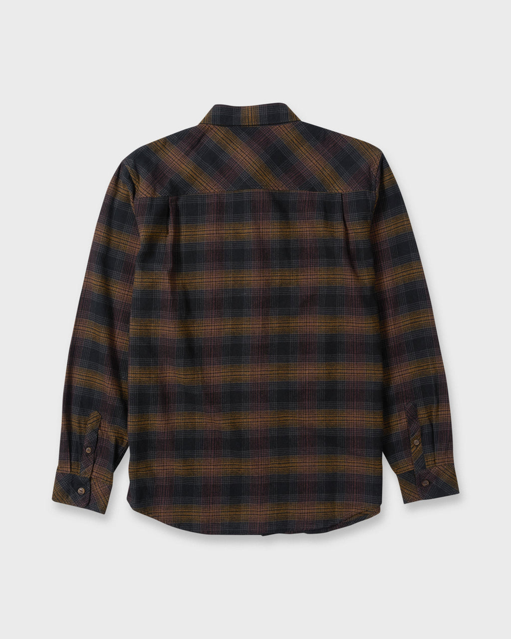 Breakwater Check Long Sleeve Flannel Shirt - Anthracite