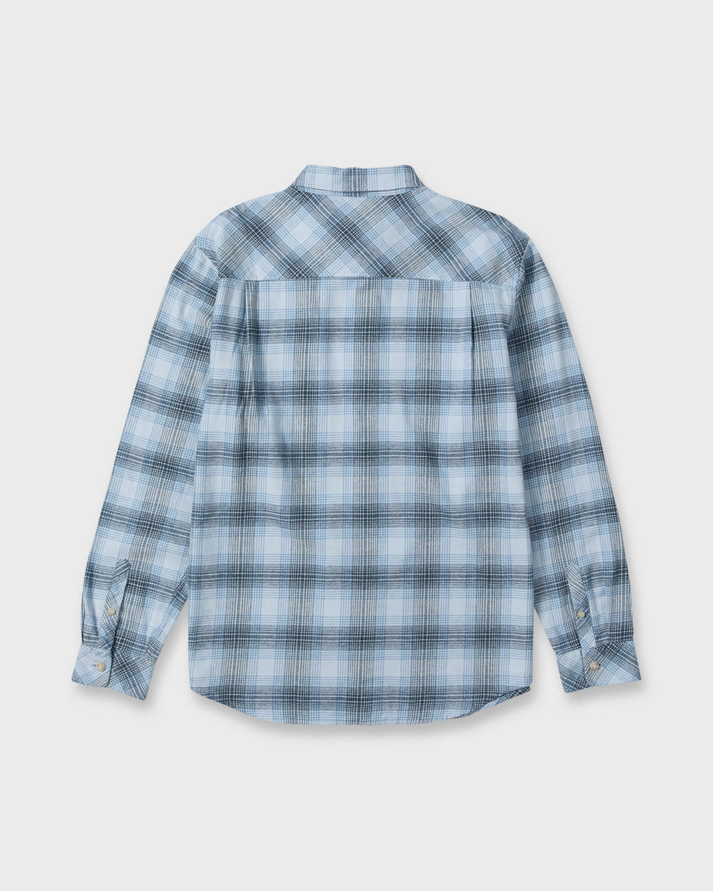 Breakwater Check Long Sleeve Flannel Shirt - Skyway