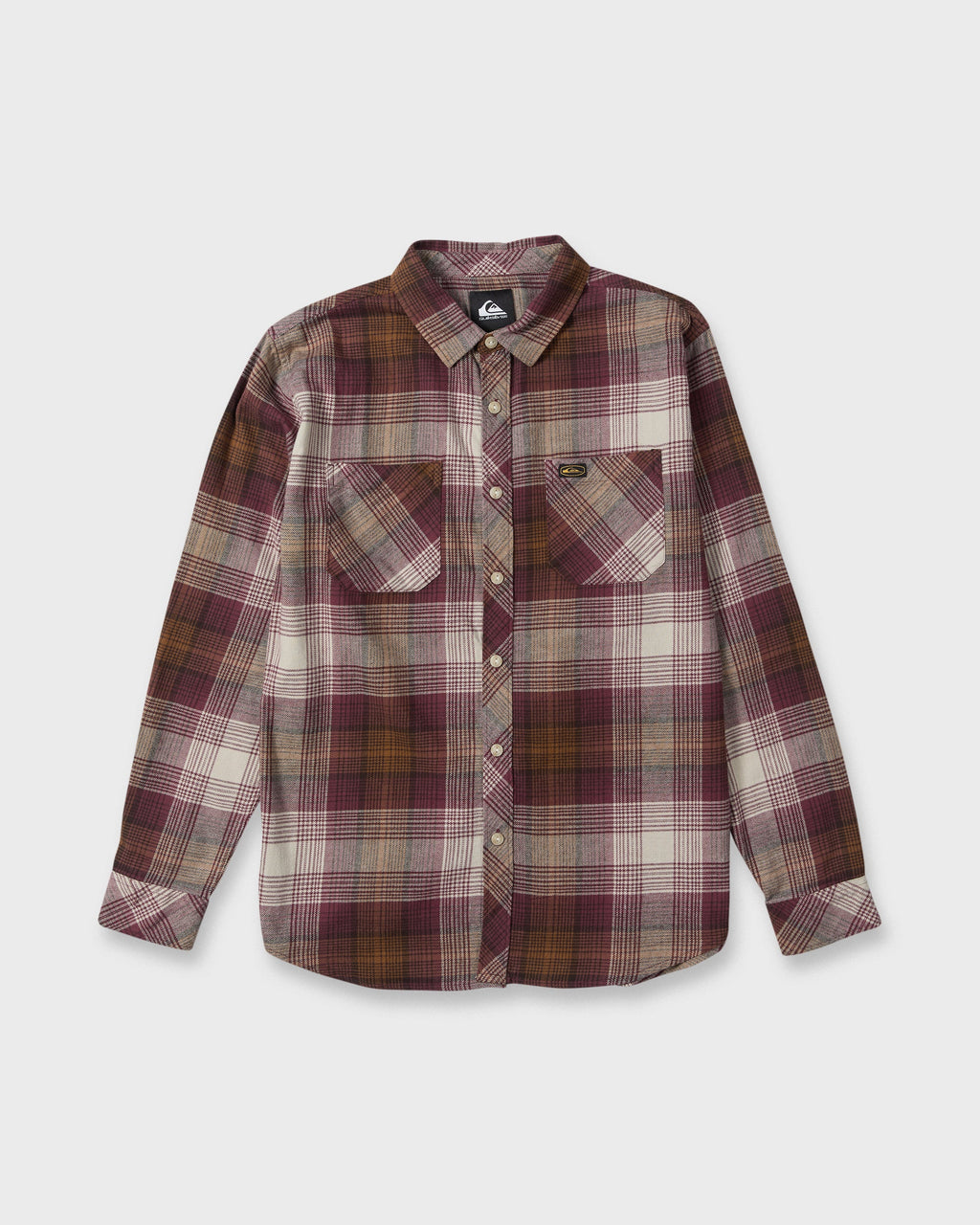 Avalon Long Sleeve Flannel Shirt - Oxblood Red